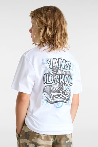 T-shirt Old Skool - Blanc