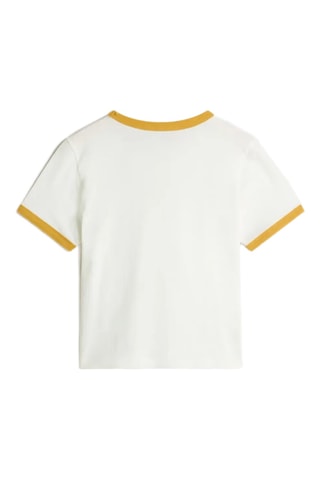 T-shirt De La Vans Ringer - Ecru