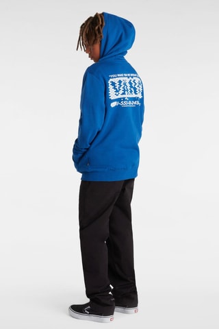 Sweat à capuche BY Break Made FZ - Bleu