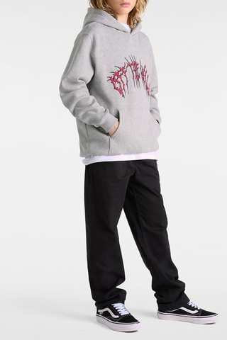 Sweat à capuche Metal Arch - Gris clair chiné