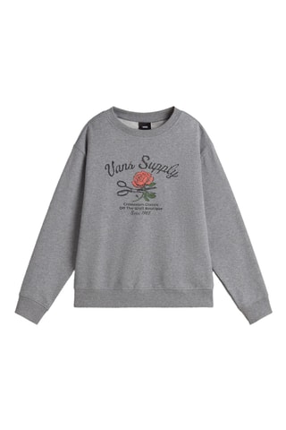 Sweat Supply Boutique Crew - Gris chiné