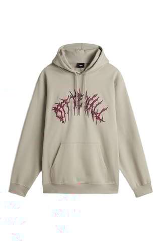 Sweat à capuche Metal Arch - Beige