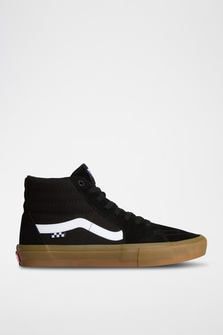 Baskets de skateboard  en nubuck  SK8-Hi - Noir