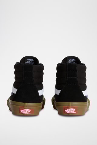 Baskets de skateboard  en nubuck  SK8-Hi - Noir