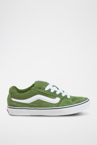 Baskets en nubuck Caldrone - Vert olive