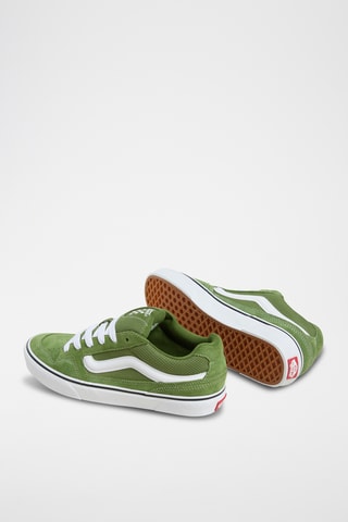 Baskets en nubuck Caldrone - Vert olive