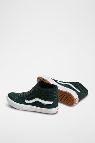 Baskets montantes en nubuck BMX Sk8-Hi - Vert foncé