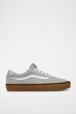 Baskets en nubuck Brooklyn - Gris clair