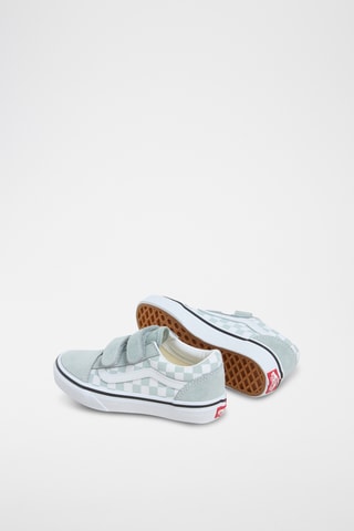Baskets en cuir Old Skool V - Ciel