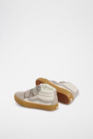 Baskets montantes en cuir SK8-Mid Reissue - Gris