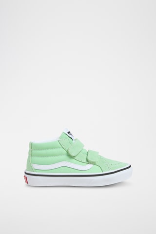 Baskets montantes en cuir SK8-Mid Reissue - Vert clair