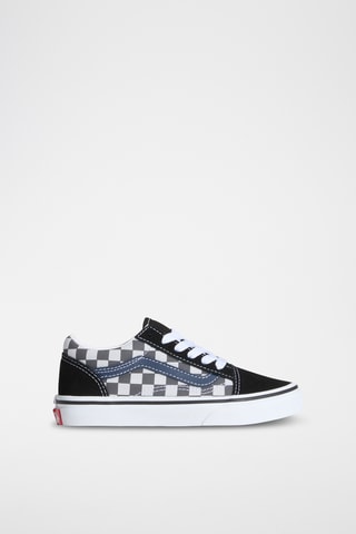 Baskets en cuir Old Skool - Bleu foncé