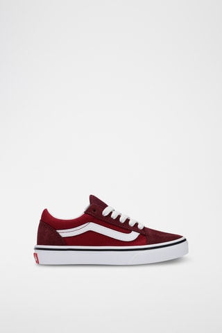 Baskets en cuir Old Skool - Rouge