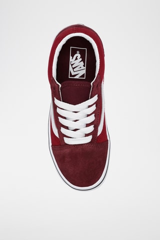 Baskets en cuir Old Skool - Rouge