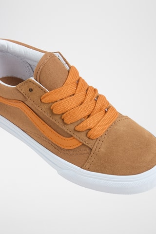 Baskets en cuir Old Skool - Marron