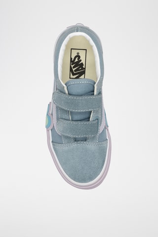 Baskets en nubuck - Ciel