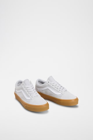 Baskets en cuir Old skool - Gris clair