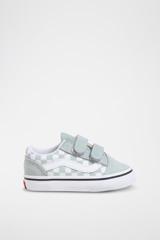 Baskets en cuir Old Skool V - Ciel
