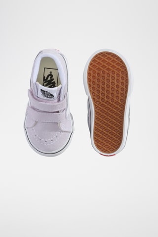 Baskets montantes en cuir SK8-Mid Reissue V - Mauve