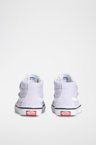 Baskets montantes en cuir SK8-Mid Reissue V - Mauve