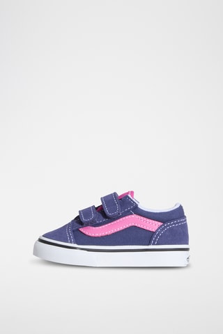 Baskets en nubuck Old Skool - Bleu marine