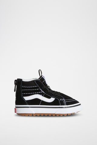 Baskets montantes en nubuck Old skook V heart - Noir