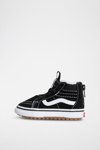 Baskets montantes en nubuck Old skook V heart - Noir