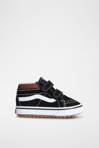 Baskets montantes en cuir Mte SK8-Mid Reissue - Noir