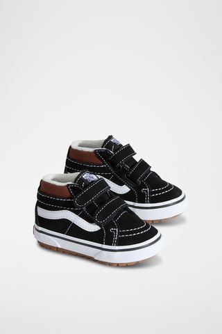 Baskets montantes en cuir Mte SK8-Mid Reissue - Noir
