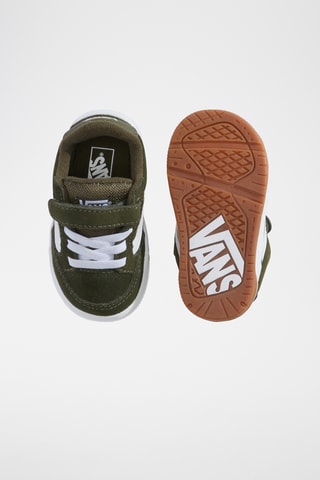 Baskets en cuir Hylane - Vert foncé