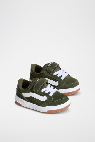 Baskets en cuir Hylane - Vert foncé