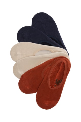 3 paires de socquettes - Bleu foncé