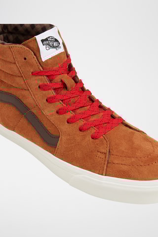 Baskets montantes en nubuck SK8-Hi - Camel
