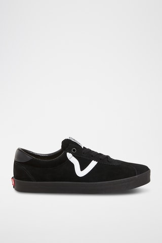 Baskets en cuir Sport Low - Noir