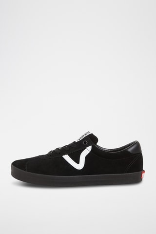 Baskets en cuir Sport Low - Noir