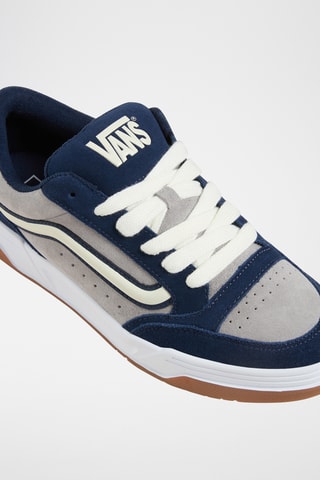 Baskets en nubuck Hylane - Bleu marine