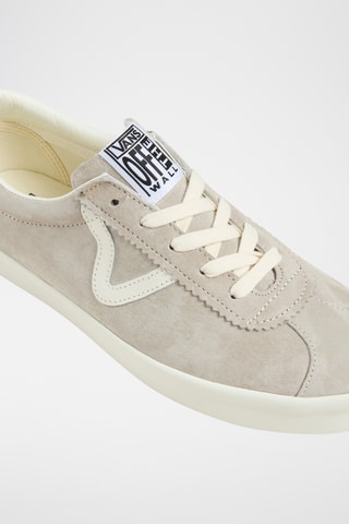 Baskets en nubuck Sport Low - Gris clair