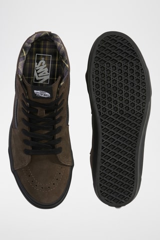 Baskets montantes en nubuck SK8-Hi - Marron