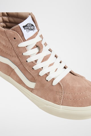 Baskets montantes en nubuck SK8-Hi - Taupe