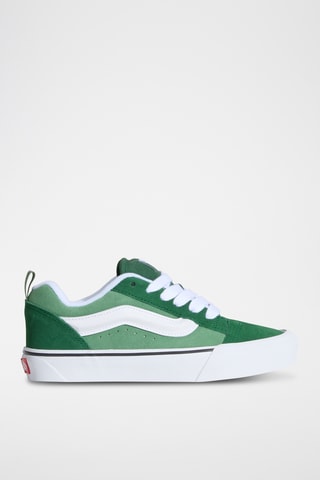 Baskets en nubuck Knu Skool - Vert clair