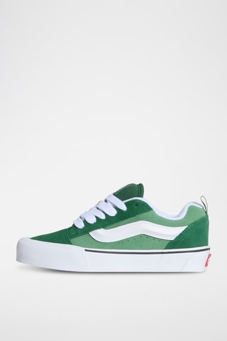 Baskets en nubuck Knu Skool - Vert clair