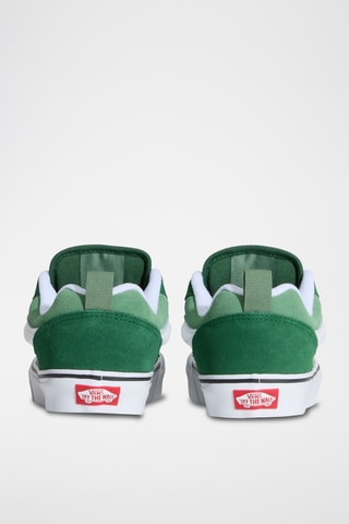 Baskets en nubuck Knu Skool - Vert clair