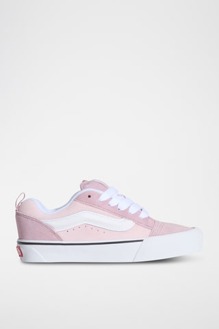 Baskets en nubuck Knu Skool - Rose