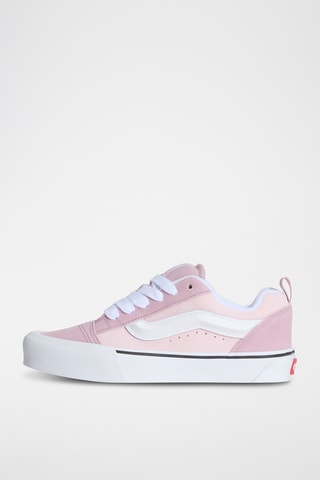 Baskets en nubuck Knu Skool - Rose
