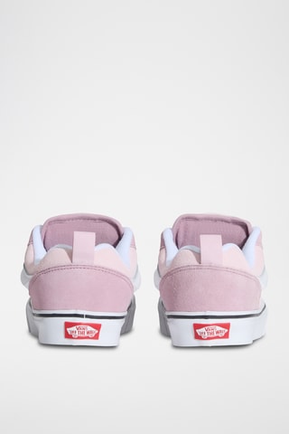 Baskets en nubuck Knu Skool - Rose