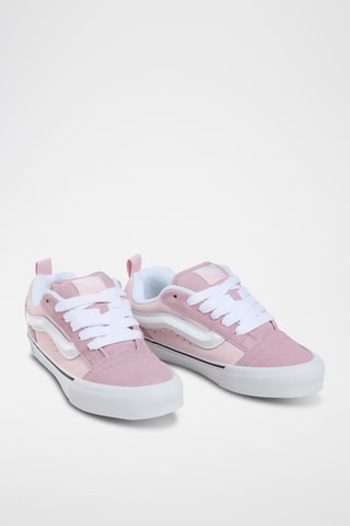 Baskets en nubuck Knu Skool - Rose