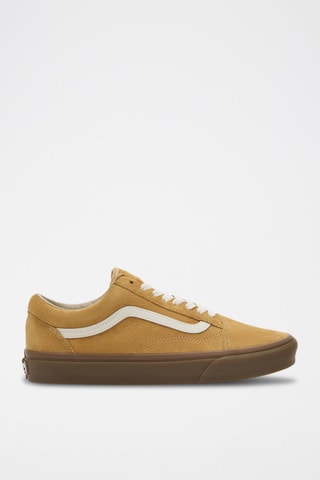 Baskets en cuir UA Old Skool - Camel