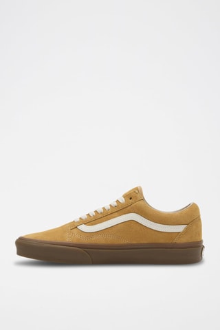 Baskets en cuir UA Old Skool - Camel