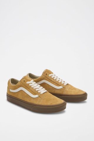 Baskets en cuir UA Old Skool - Camel