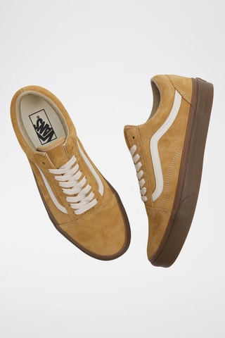 Baskets en cuir UA Old Skool - Camel